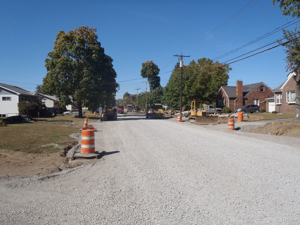 Sand Creek Road - During 1