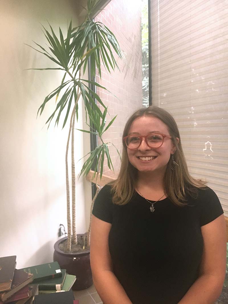 Olivia Perrins, Landscape Architecture intern at C.T. Male Associates