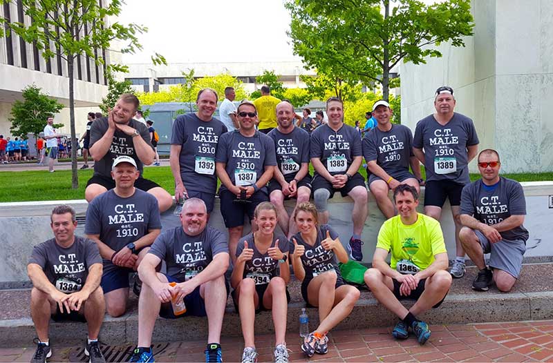 C.T. Male Associates employees participating in annual Workforce Team Challenge