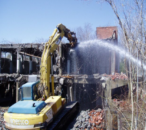 Building demolition