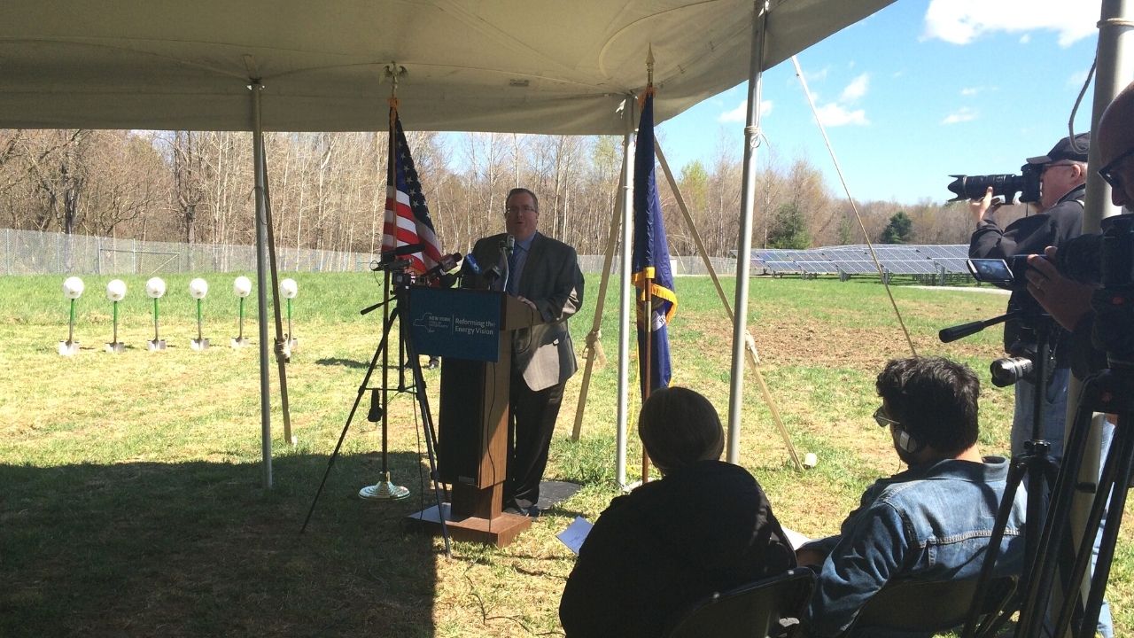 Half Moon Solar groundbreaking