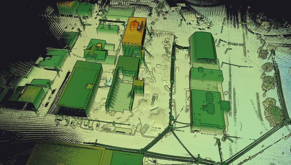 laser scan rendering